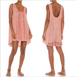 Free People Mess Around Tunic Tank Top Dress S NWT